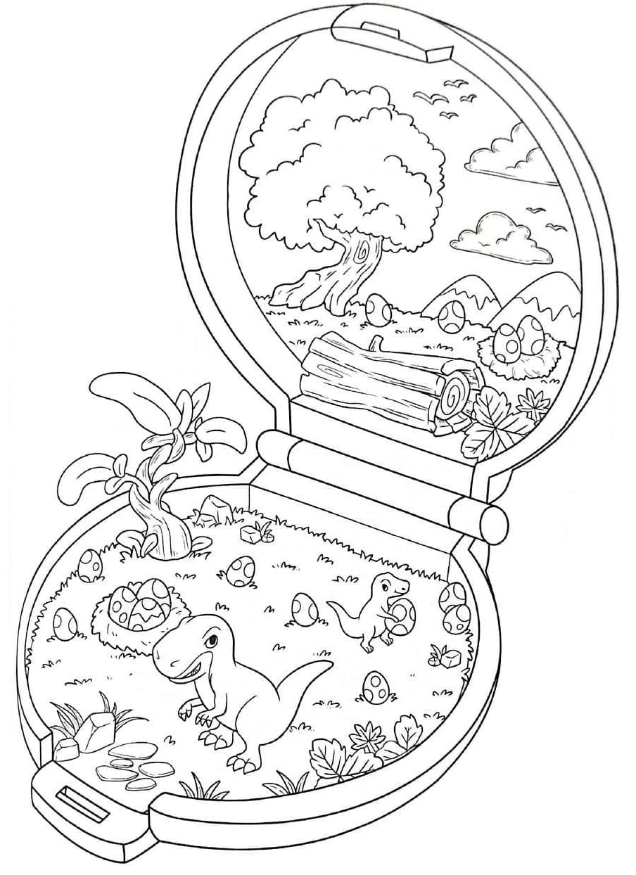 Free Pocket World to Print coloring page