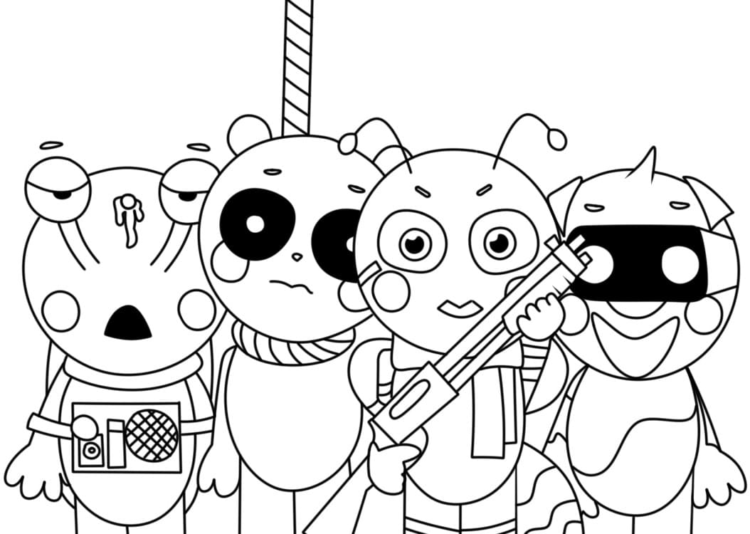 Free Printable Abgerny Incredibox coloring page