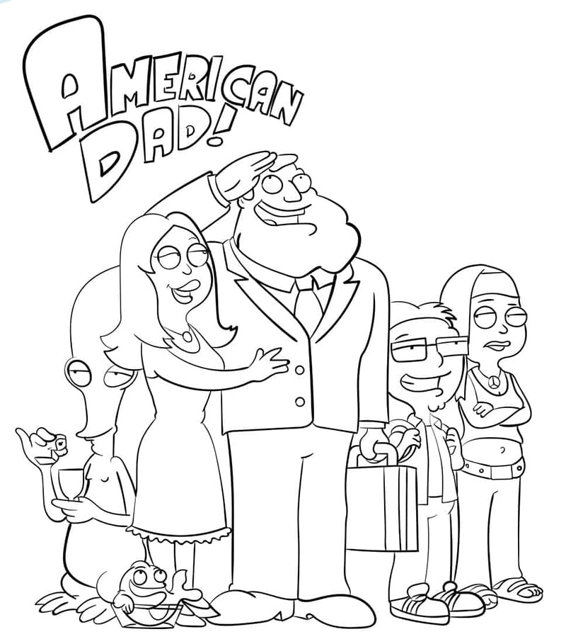 Free Printable American Dad