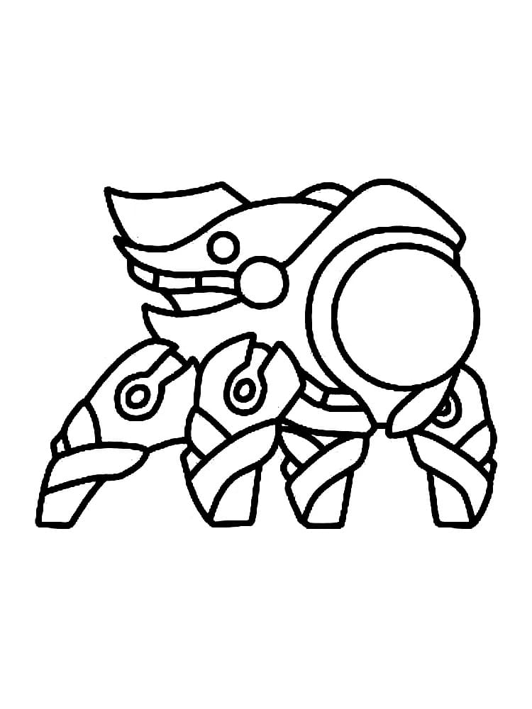 Free Printable Geometry Dash coloring page