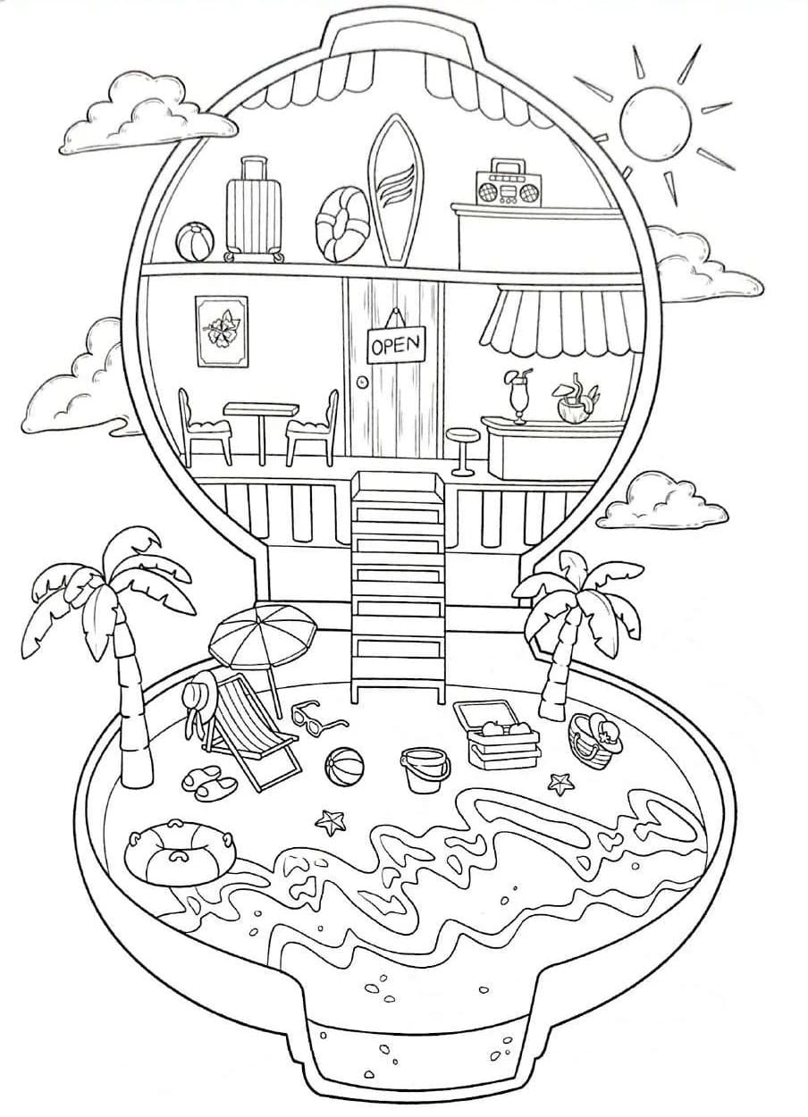 Free Printable Pocket World coloring page