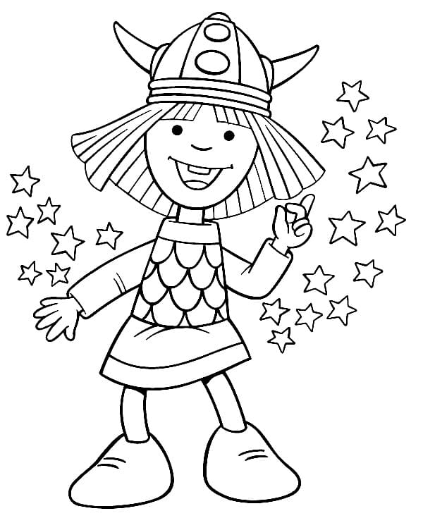 Free Printable Vicky the Viking