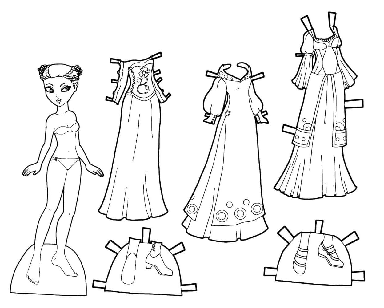 Girl Paper Doll