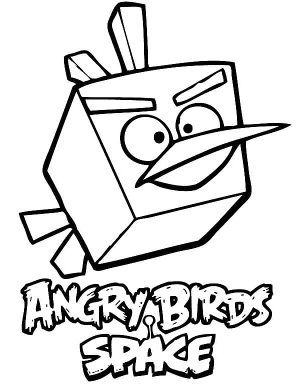 Ice Bird from Angry Birds Space