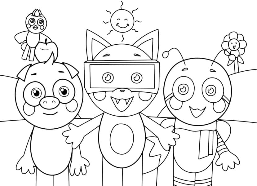 Incredibox Abgerny coloring page