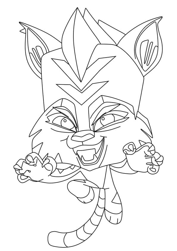 Jade Zooba coloring page