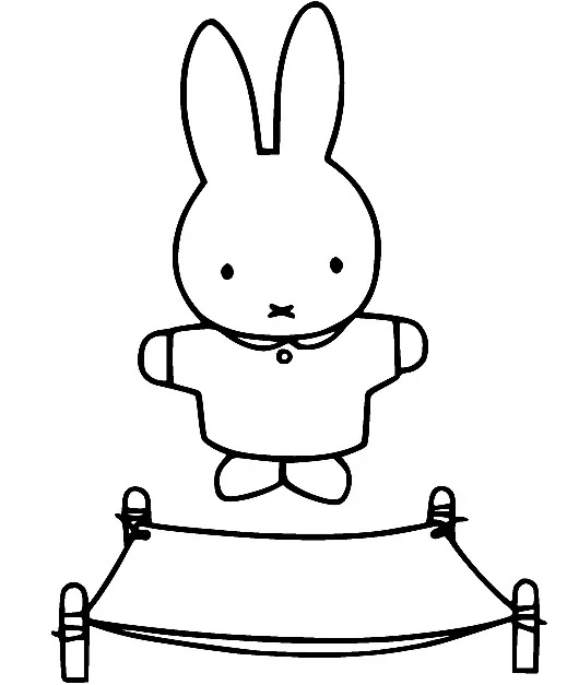 Miffy Jumping