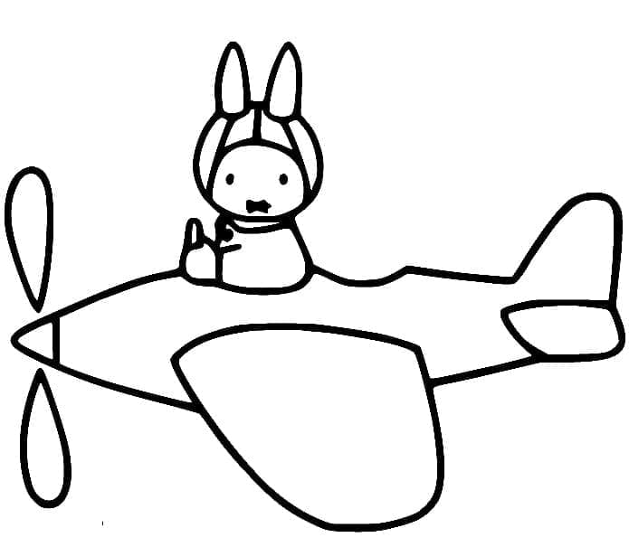 Miffy Printable For Kids coloring page