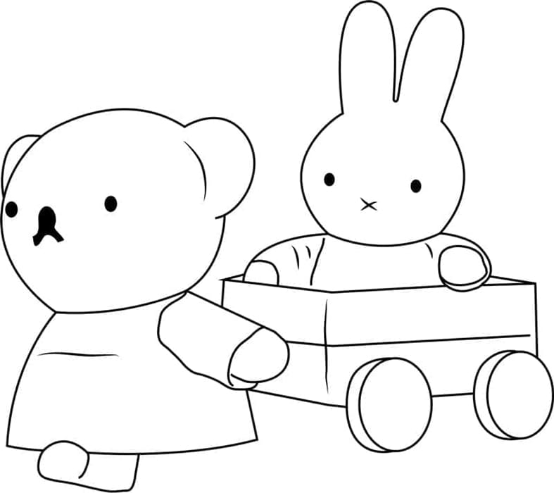 Miffy with Friend