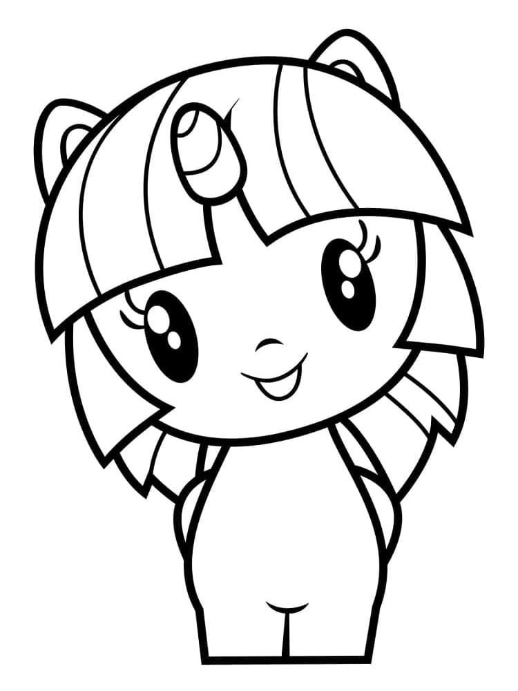 MLP Cutie Mark Crew Twilight Sparkle coloring page