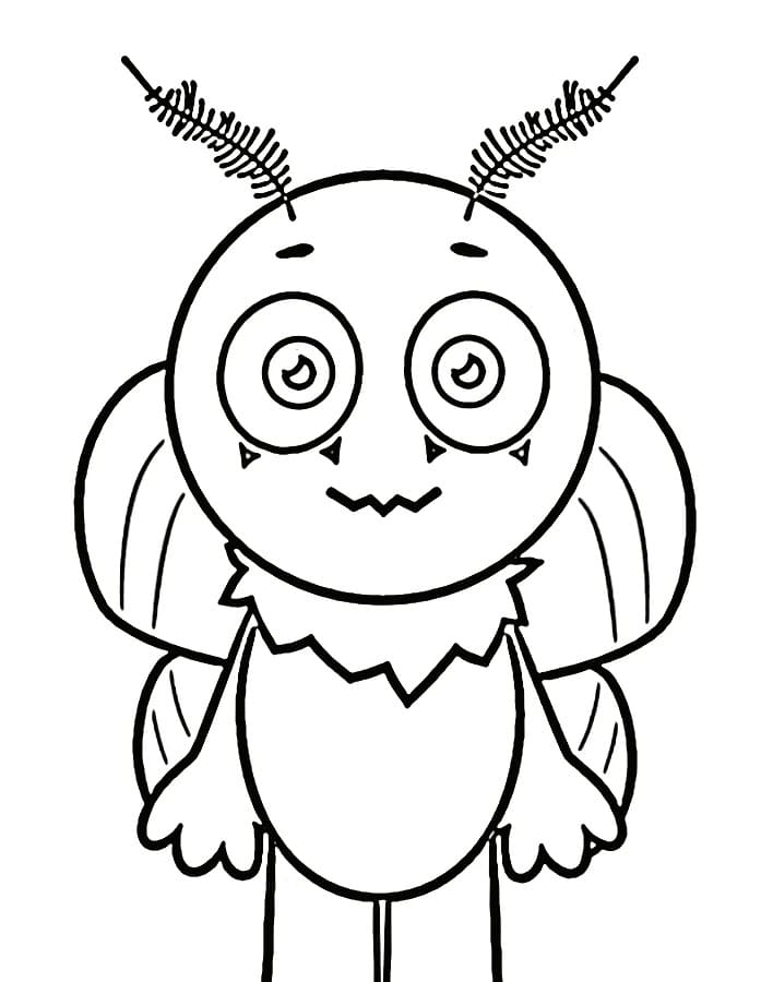 Molly from Abgerny Incredibox coloring page