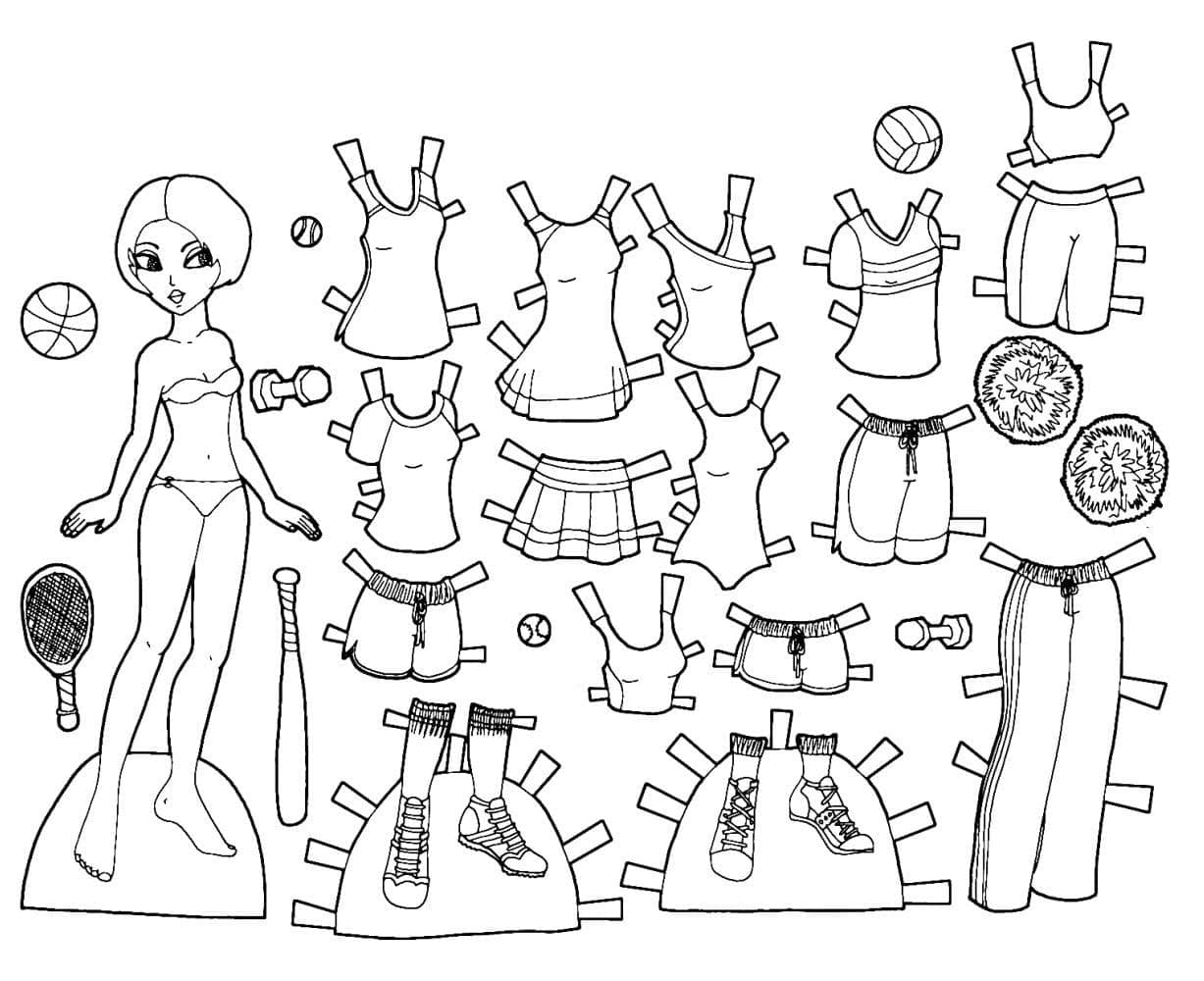 Paper Doll Printable