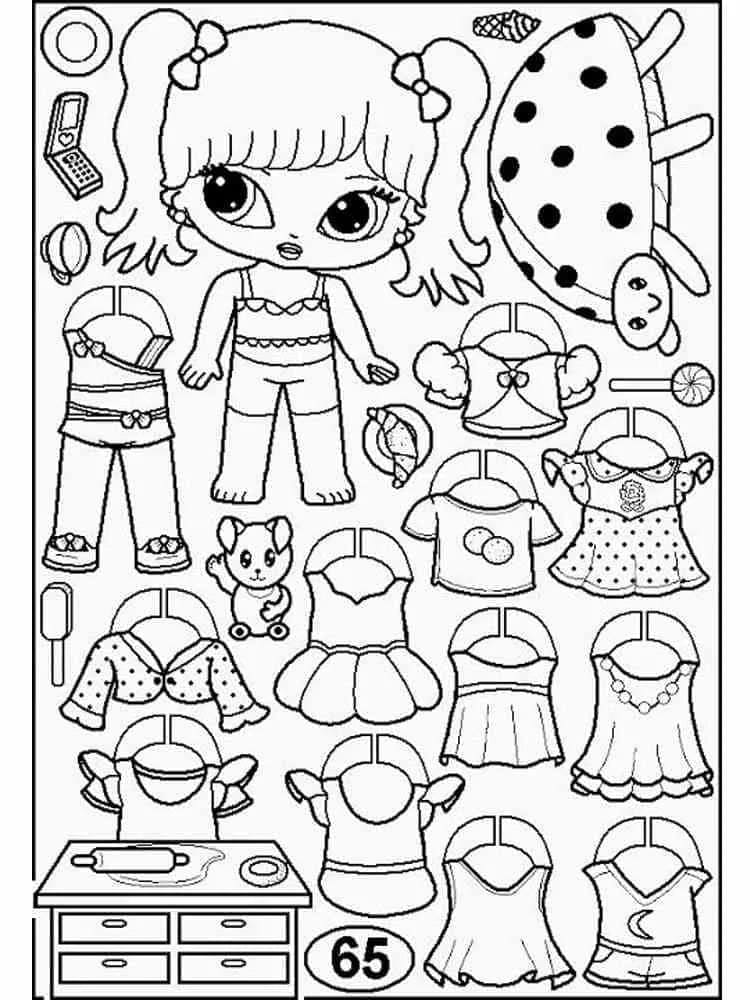 Paper Doll Sheet 2