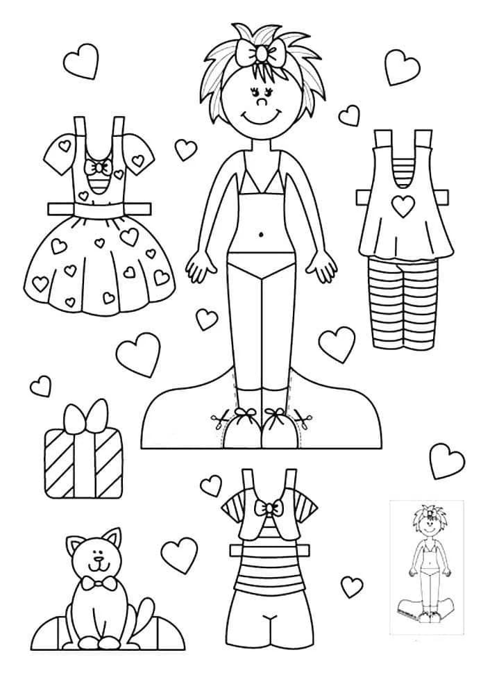 Paper Doll Sheet