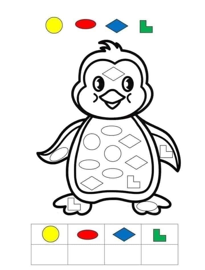 Penguin Learning Shapes