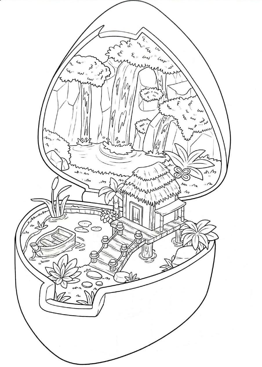 Pocket World For Children coloring page