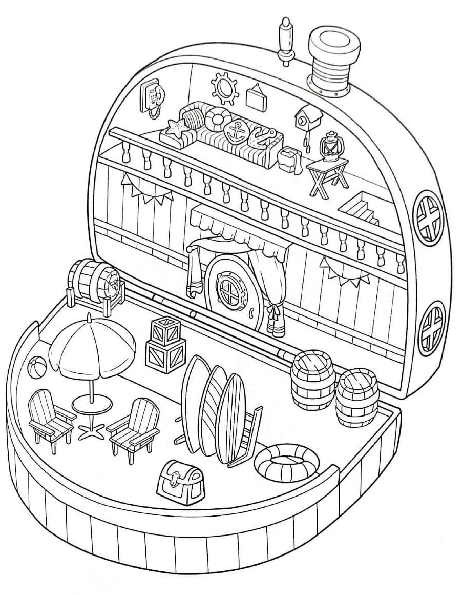 Pocket World For Free coloring page