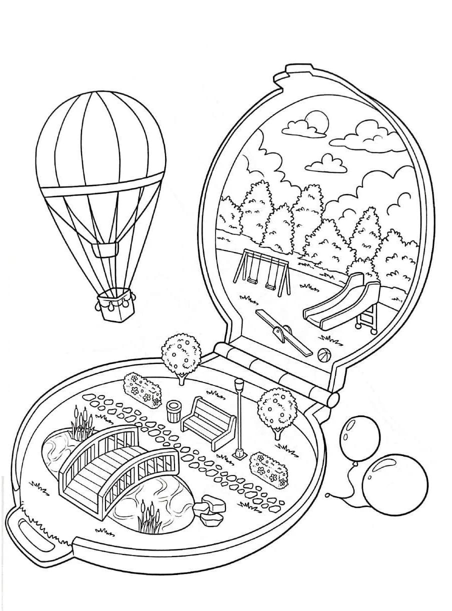 Pocket World Image coloring page