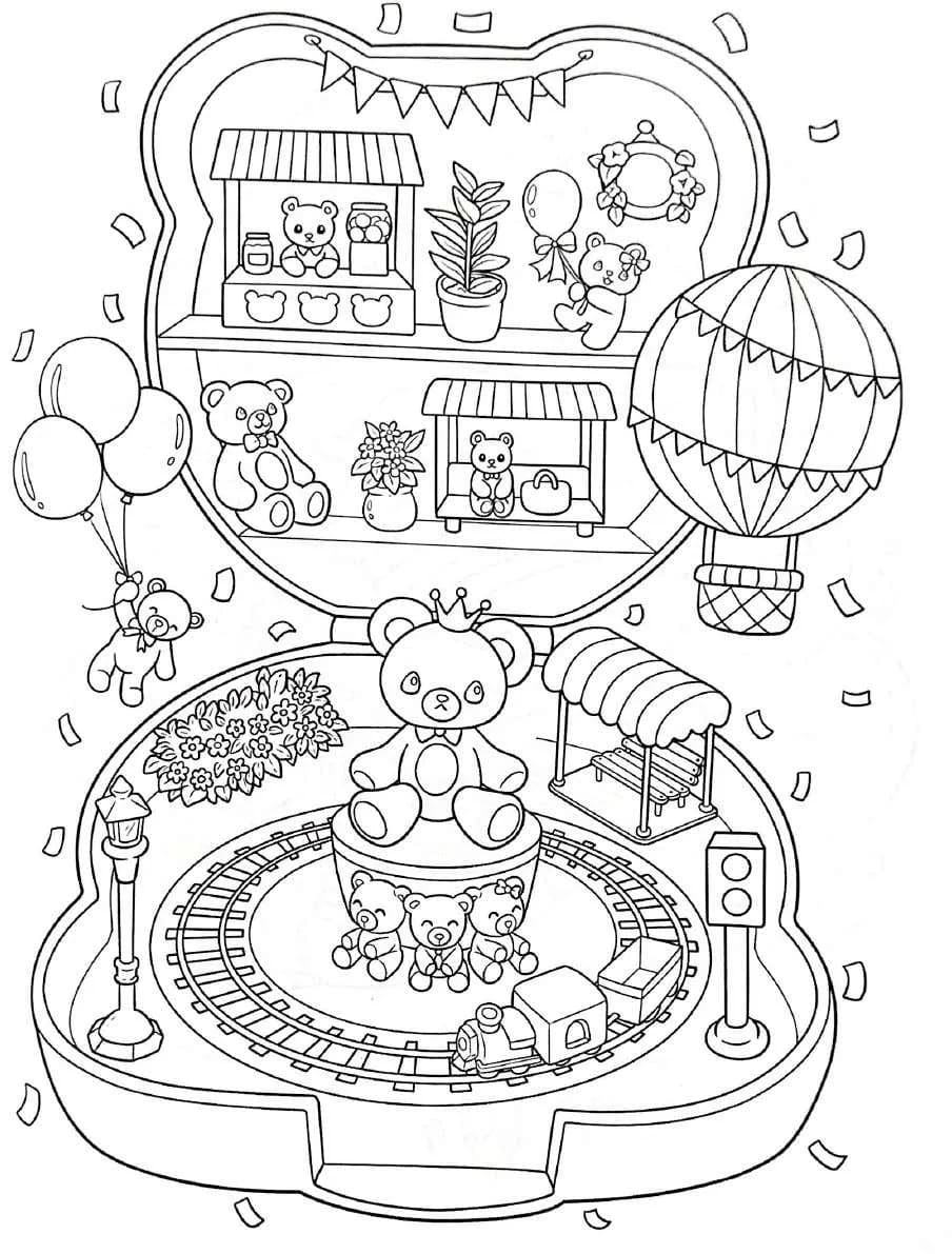 Pocket World Printable coloring page