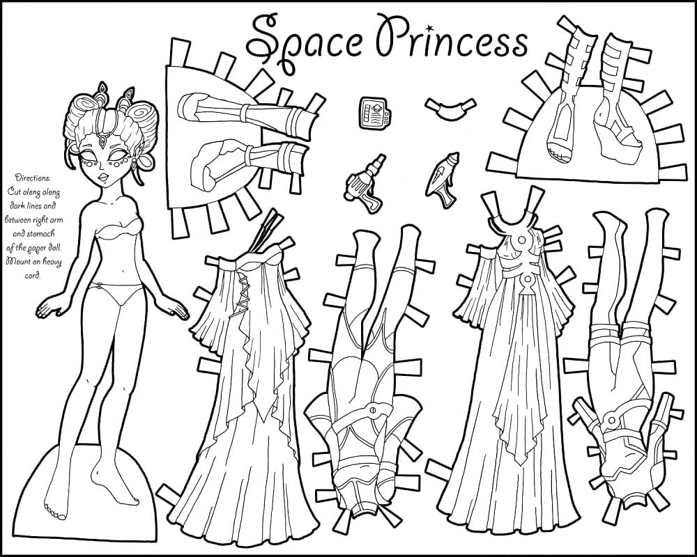 Princess Paper Doll