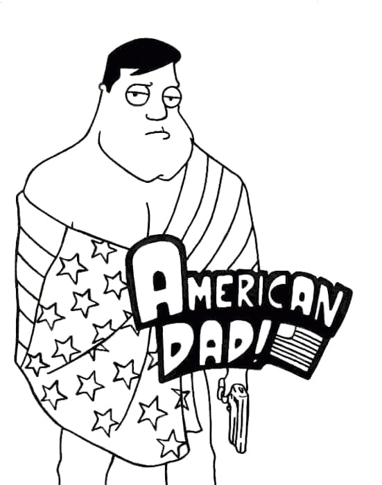 Print American Dad