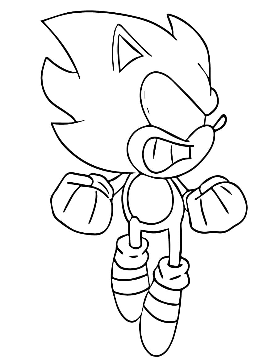 Print Dark Sonic