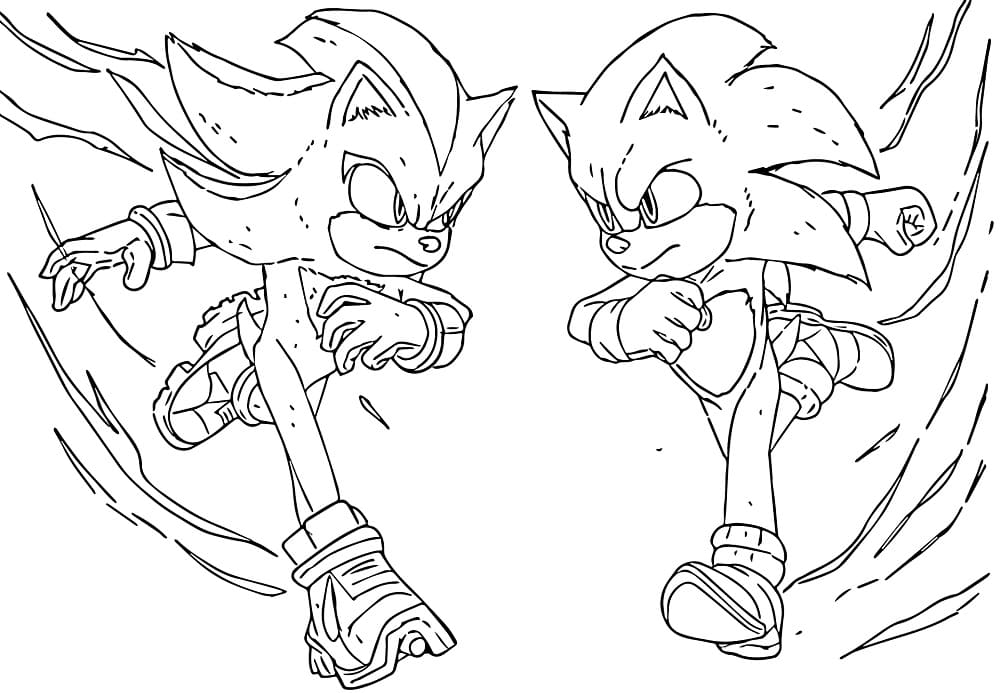 Printable Sonic the Hedgehog 3