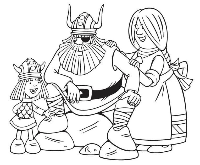 Vicky the Viking Family