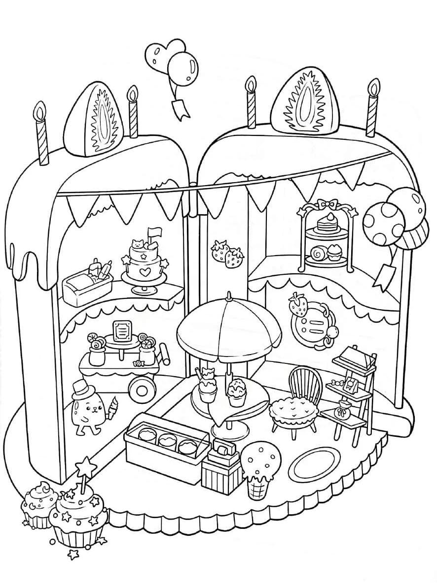 Wonderful Pocket World coloring page