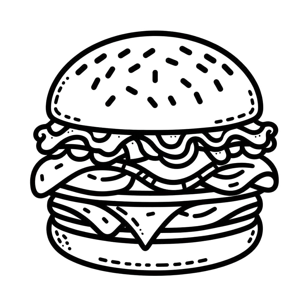 A Delicious Hamburger