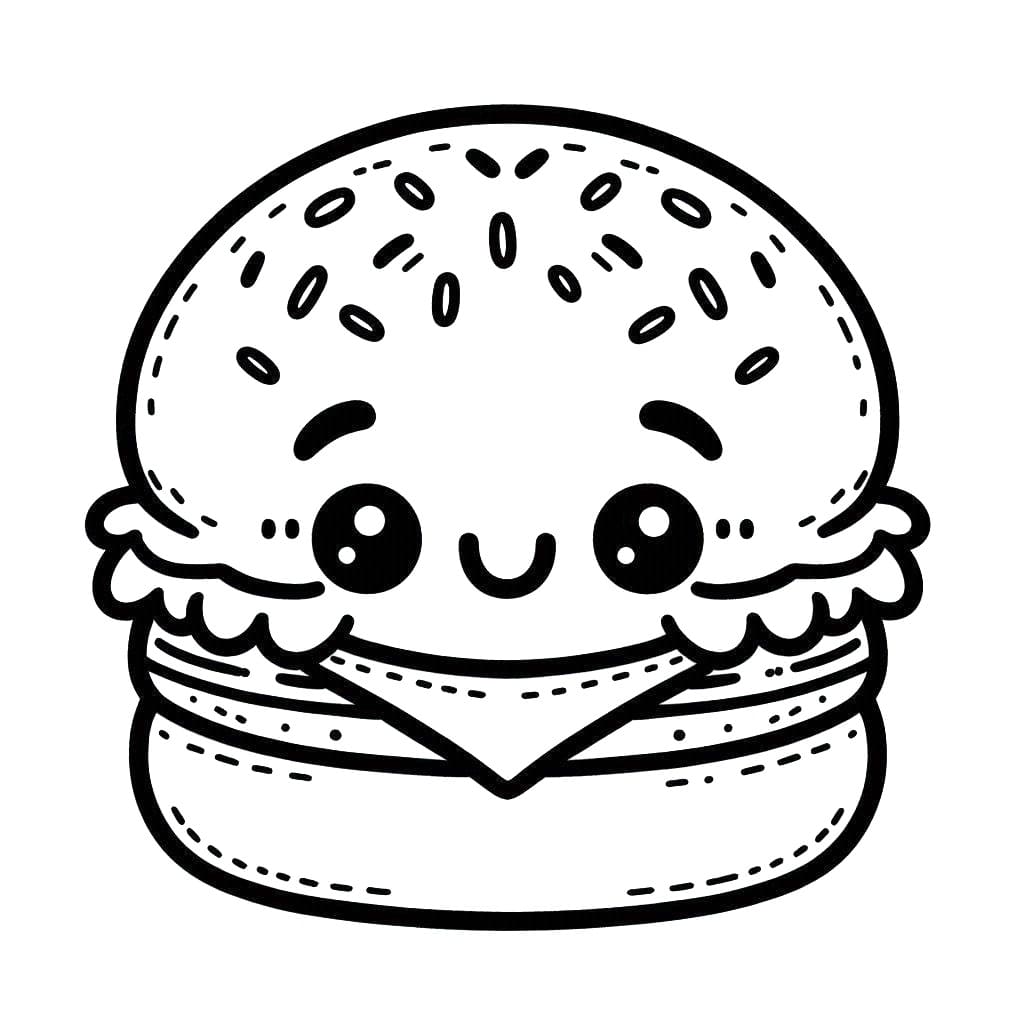 Adorable Hamburger