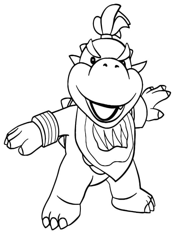 Bowser Jr Free For Kids