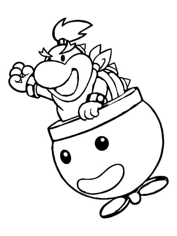 Bowser Jr Printable