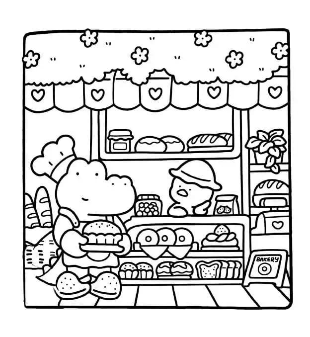 Comfy Days Image coloring page