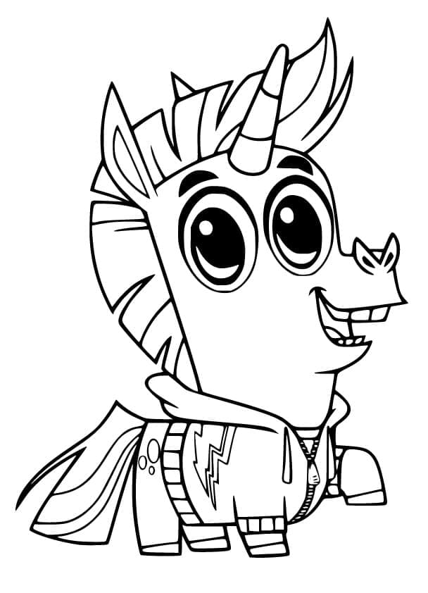 Corn from Corn and Peg coloring page