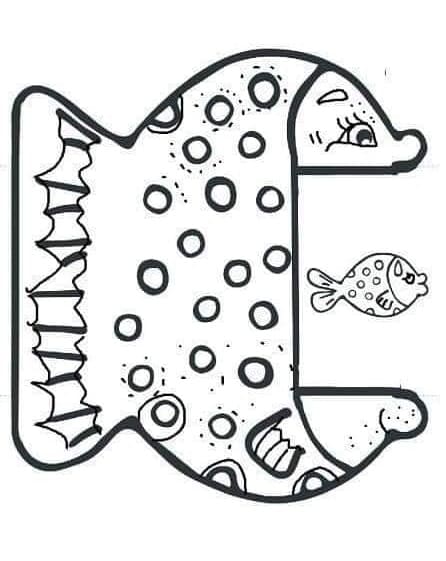 Free Printable Big Mouth Fish