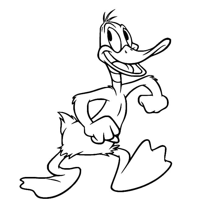 Free Printable Daffy Duck