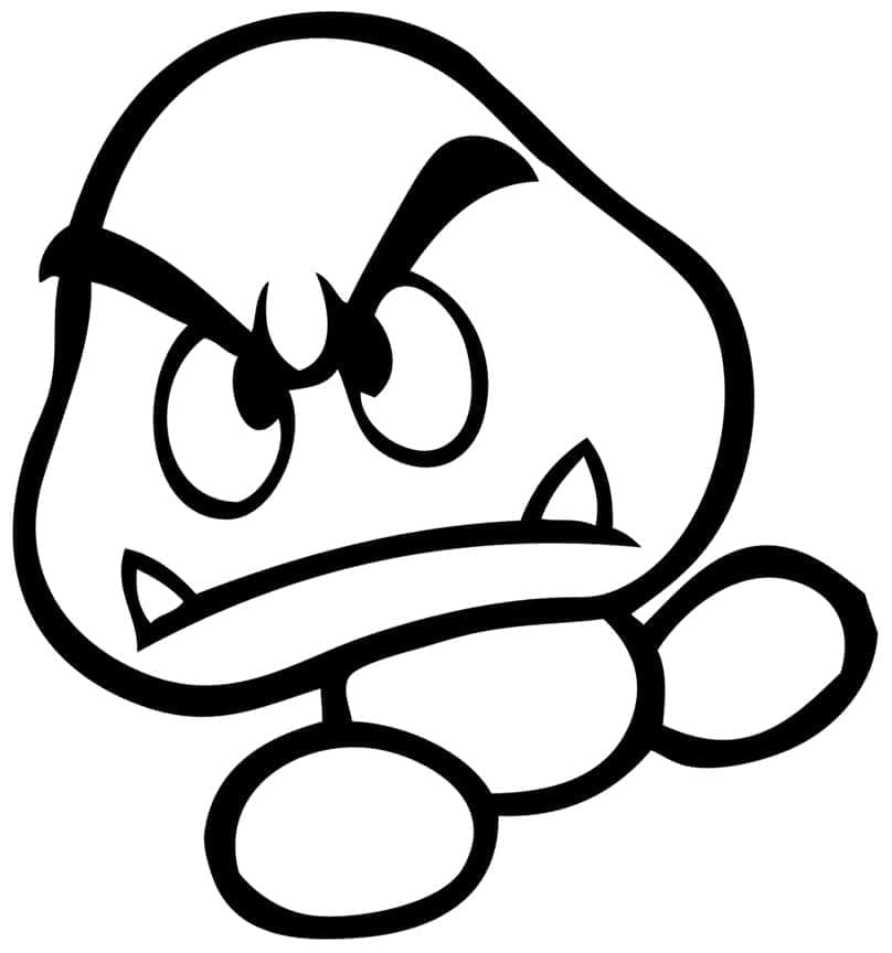 Goomba For Free coloring page