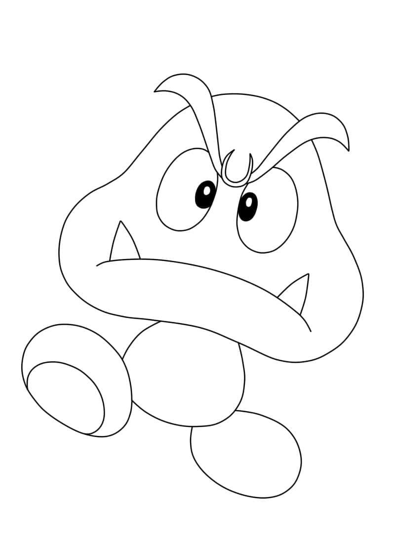 Goomba Free coloring page