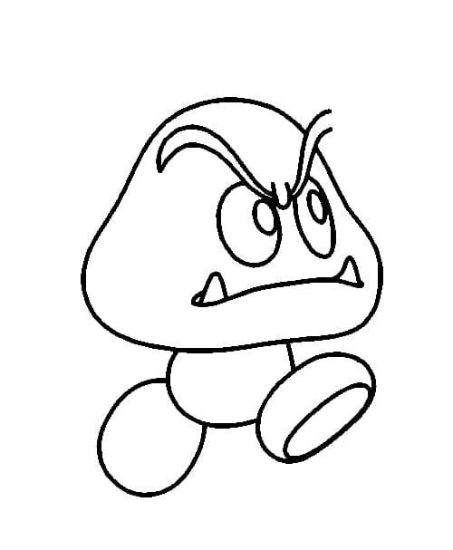 Goomba Image coloring page