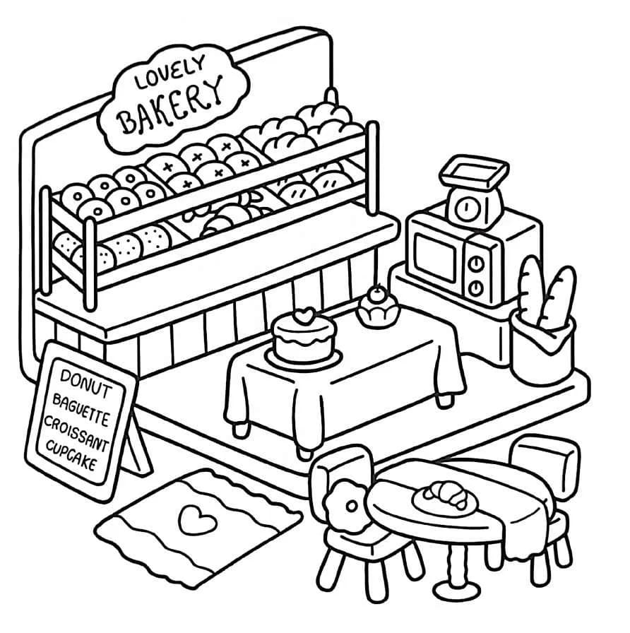 Little Corner for Children coloring page