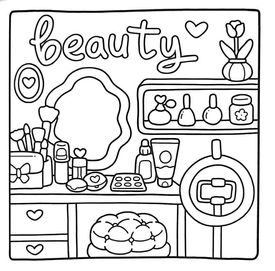 Little Corner for Free coloring page