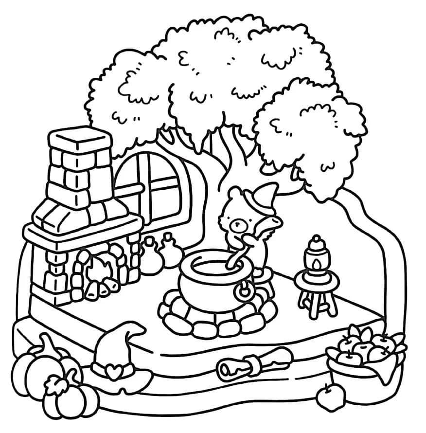 Little Corner Free for Kids coloring page