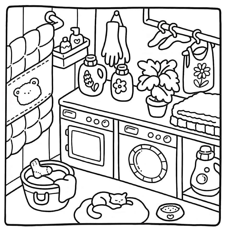 Little Corner to Print coloring page