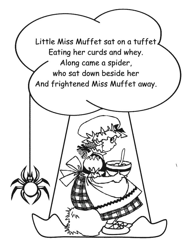 Nursery Rhymes Free coloring page