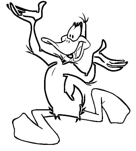 Print Daffy Duck