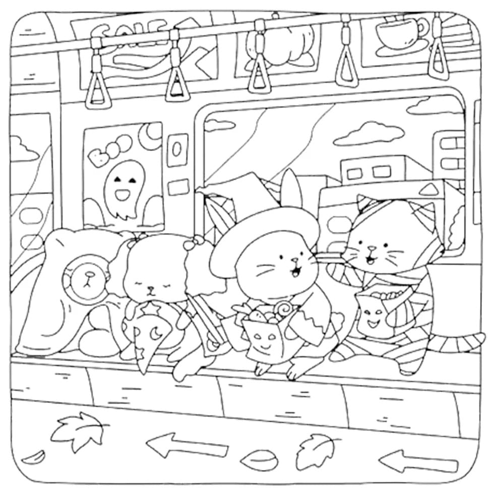 Print Fuzzy Hygge Image coloring page