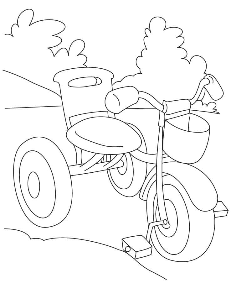 Printable Tricycle