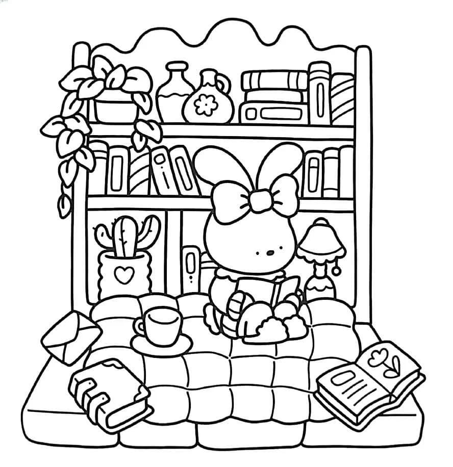 Room Little Corner coloring page