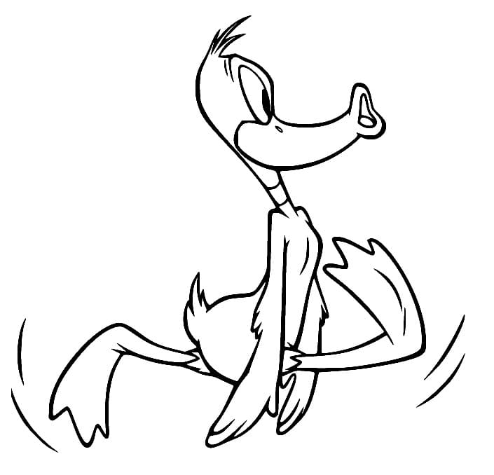 Running Daffy Duck